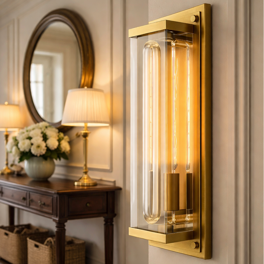 Savilo Grand Rectangular Sconce