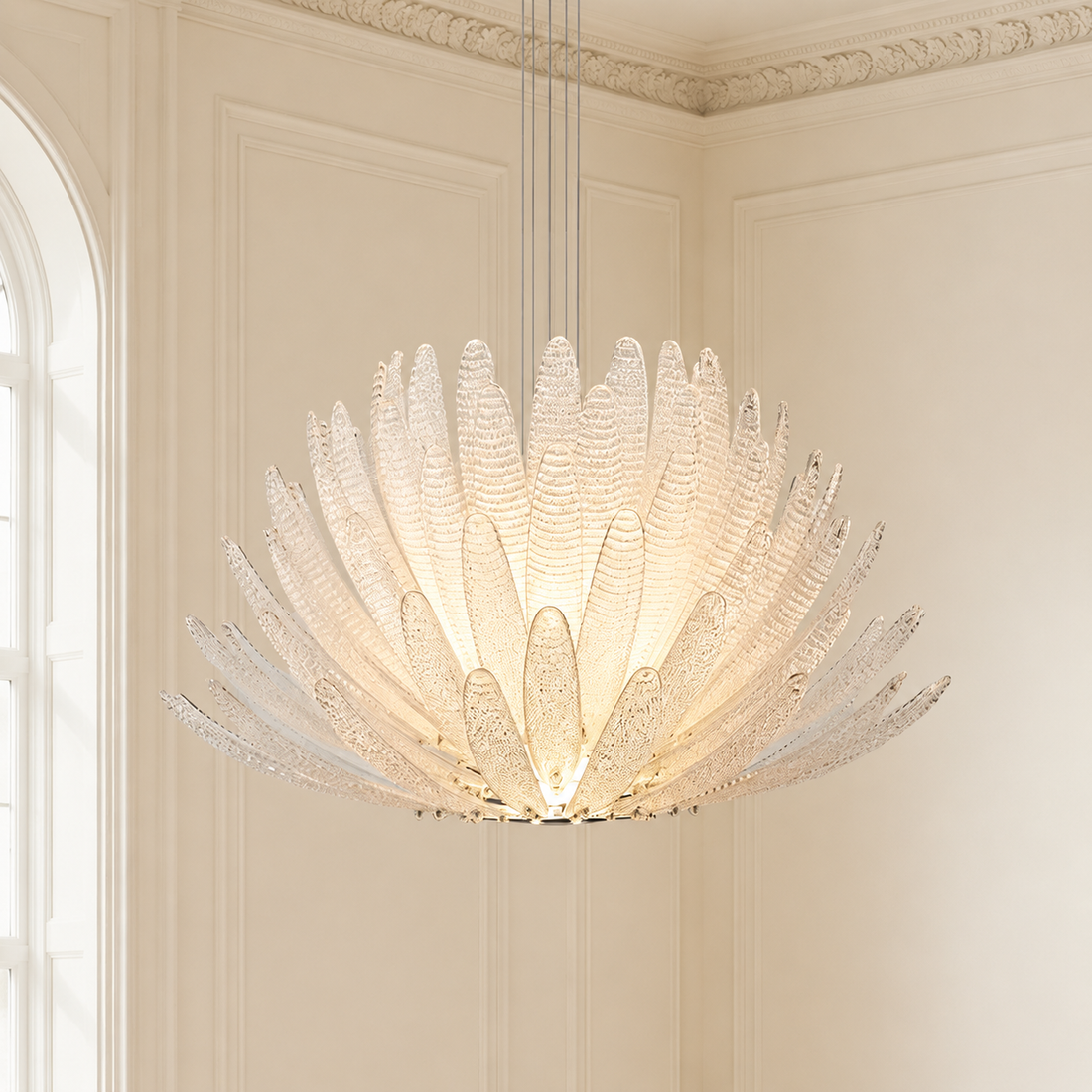 Artisan Murano Style Calista  Chandelier