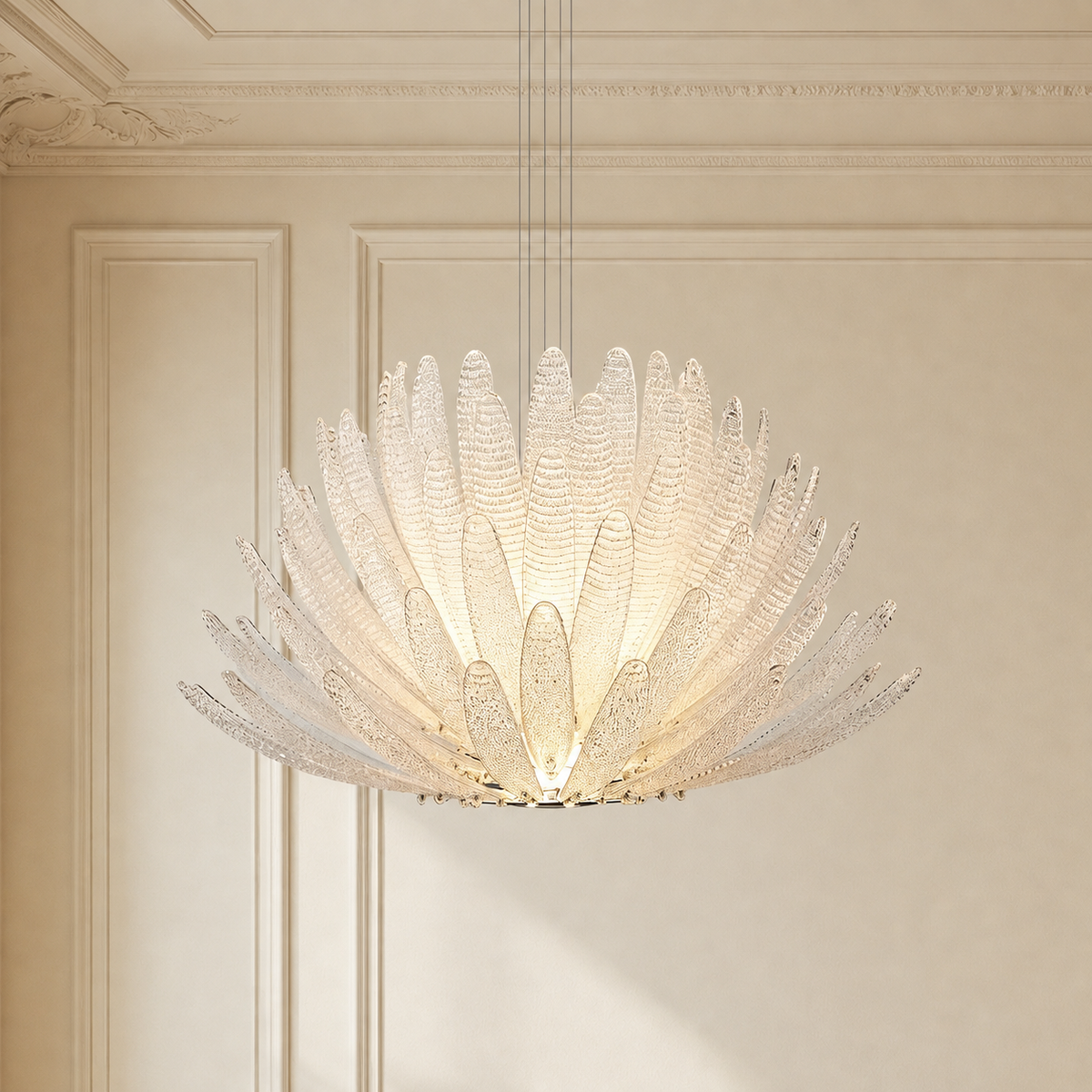Artisan Murano Style Calista  Chandelier