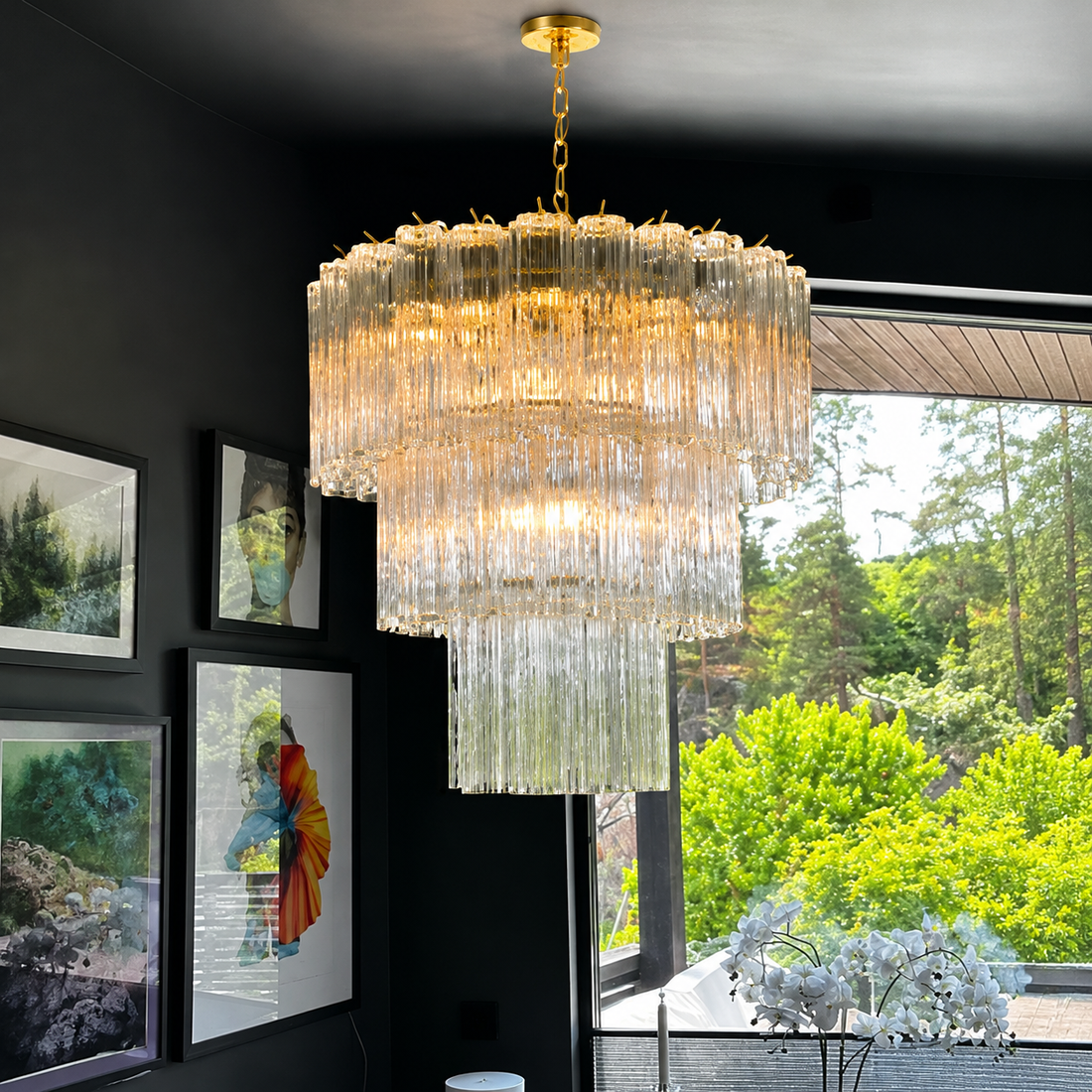 Elaris Cascade Chandelier