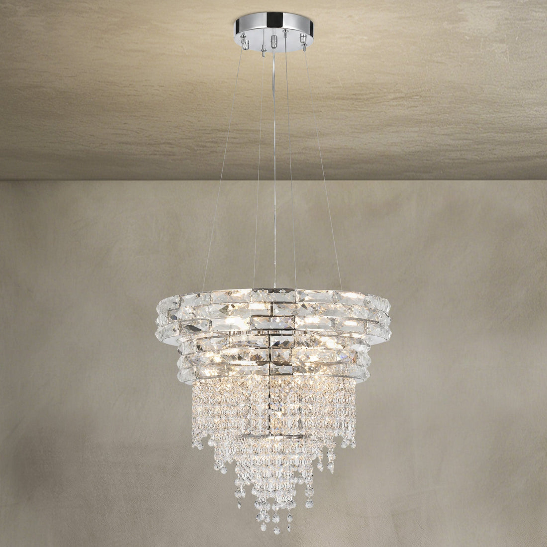 Corona Crystal Chandelier — product photo