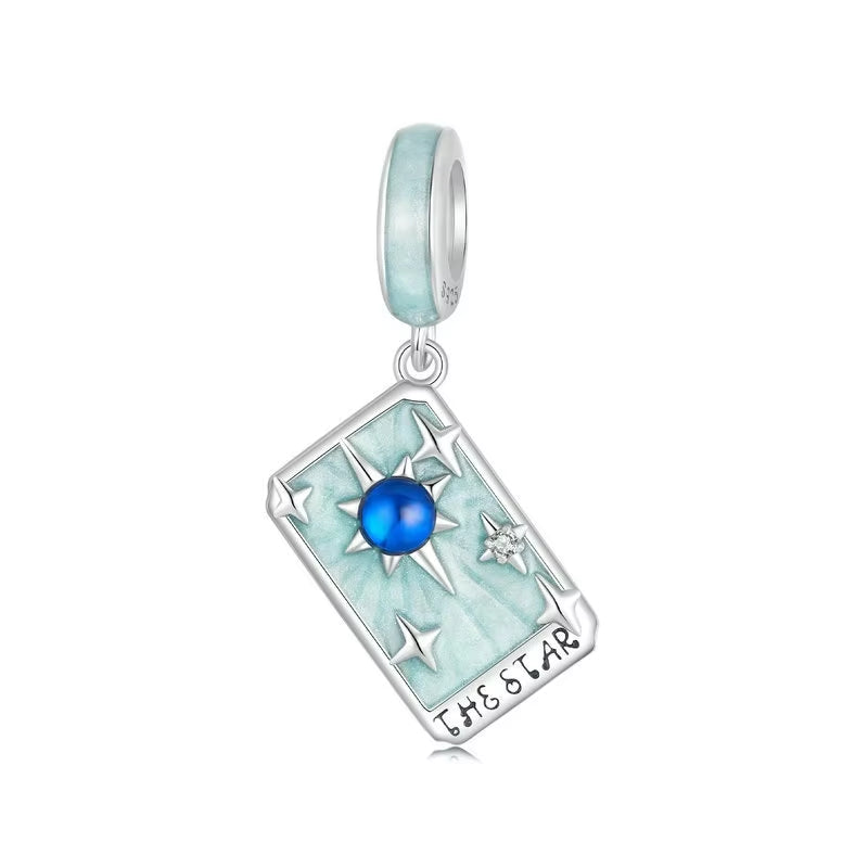 XVII THE STAR Tarot Card Pendant