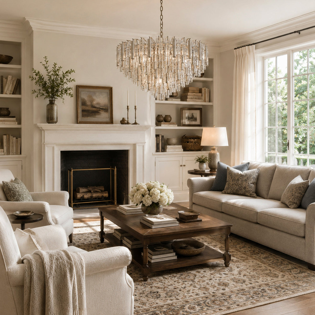 Nivelle Round Chandelier