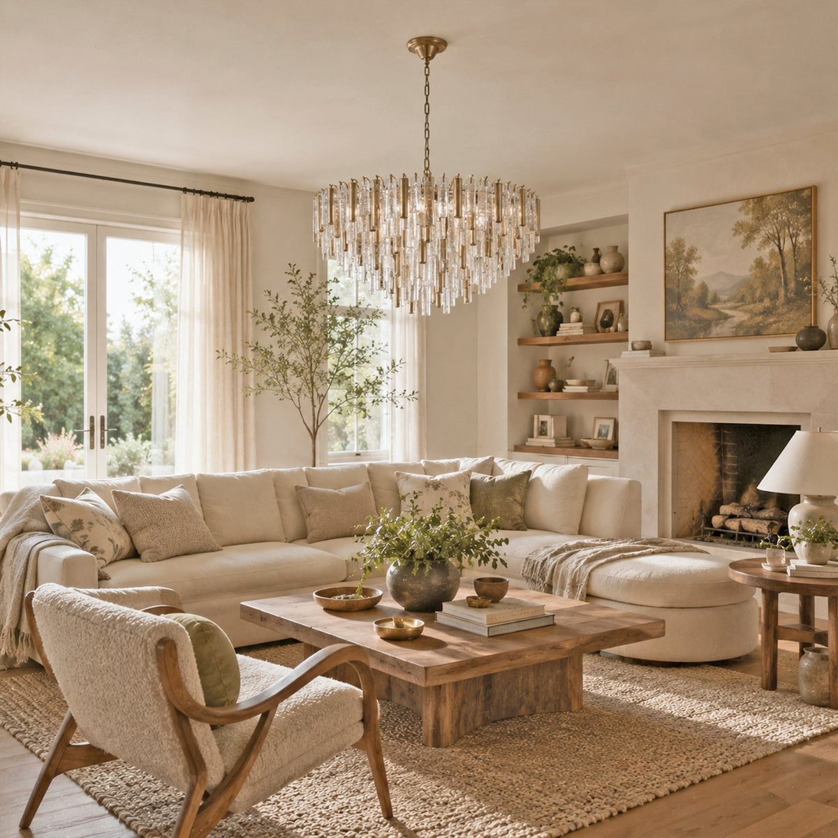 Nivelle Round Chandelier