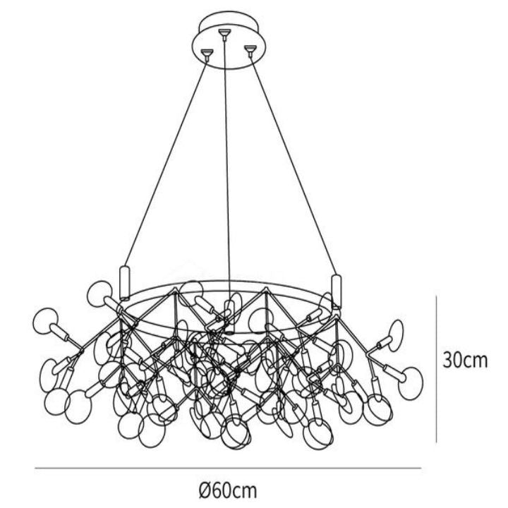 TLL Firefly LED Chandelier