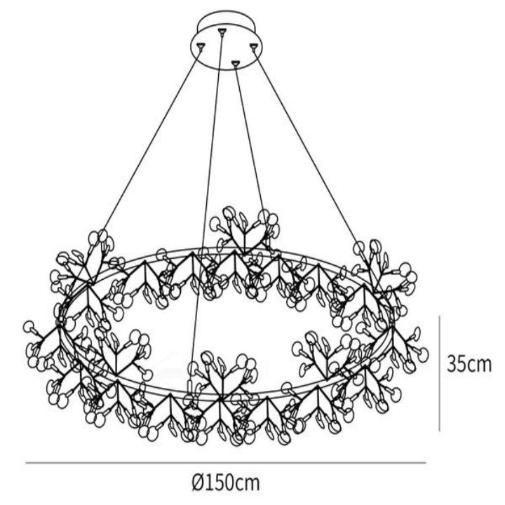 TLL Firefly LED Chandelier