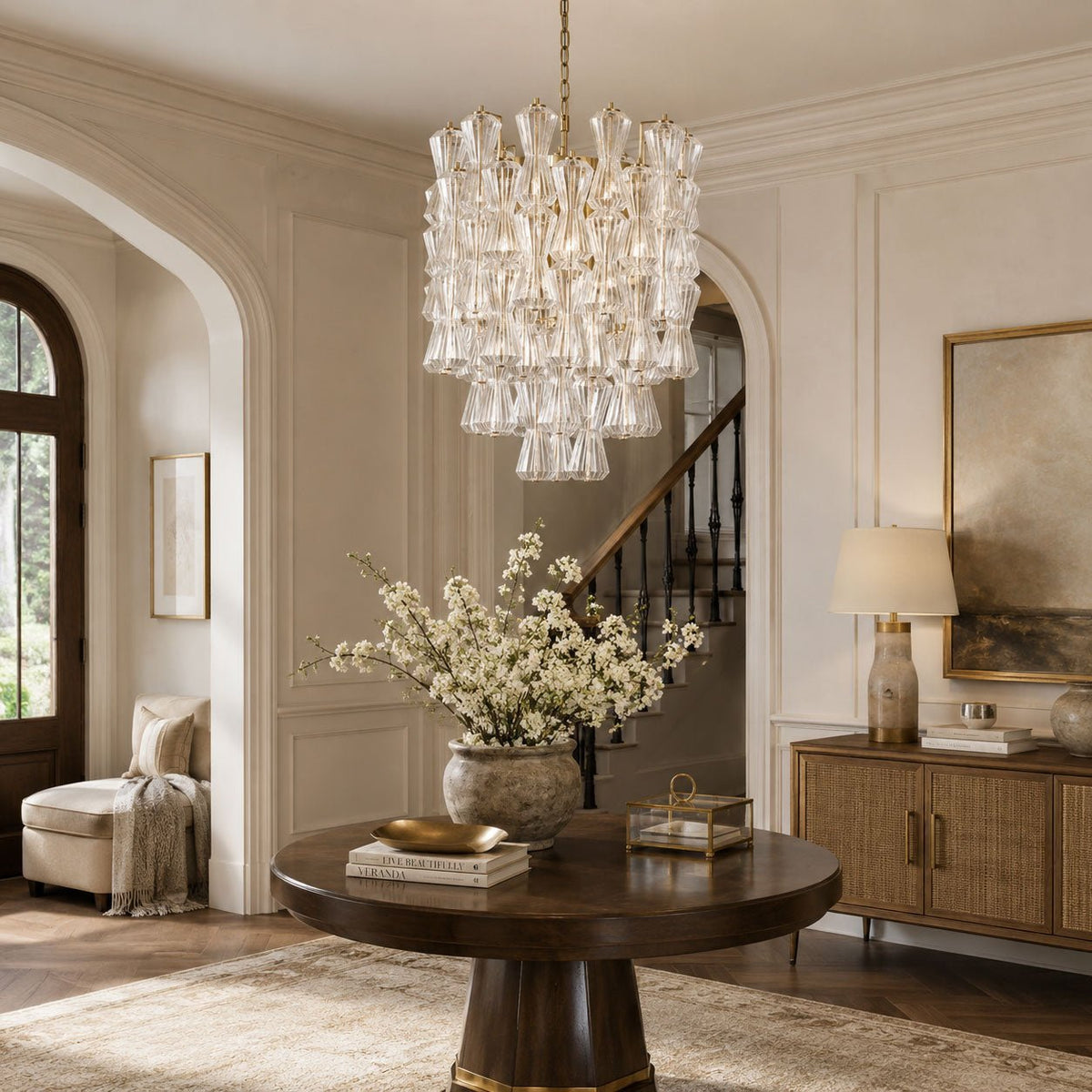 Florenzia Glass Chandelier - Trivellolab