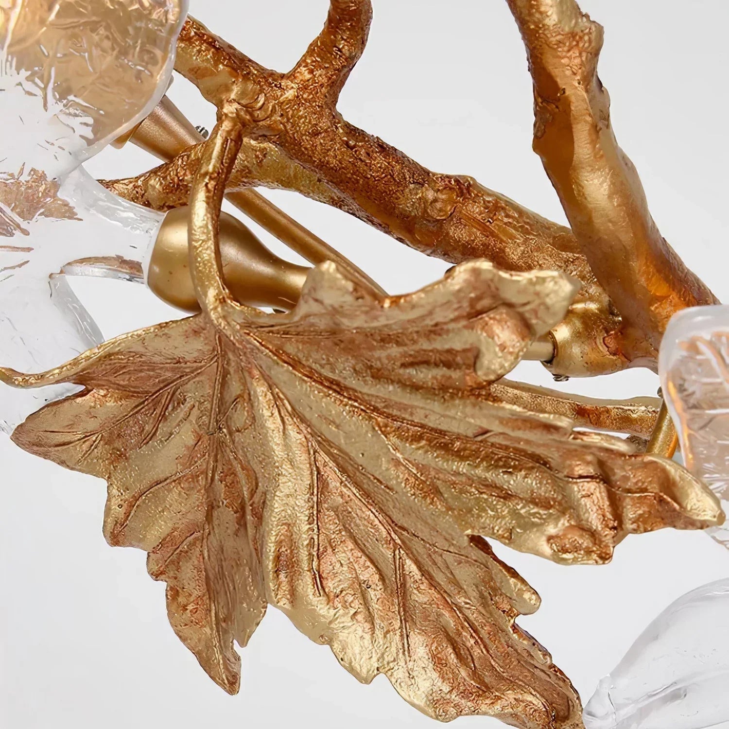 TLL Folio Branch Brass Chandelier