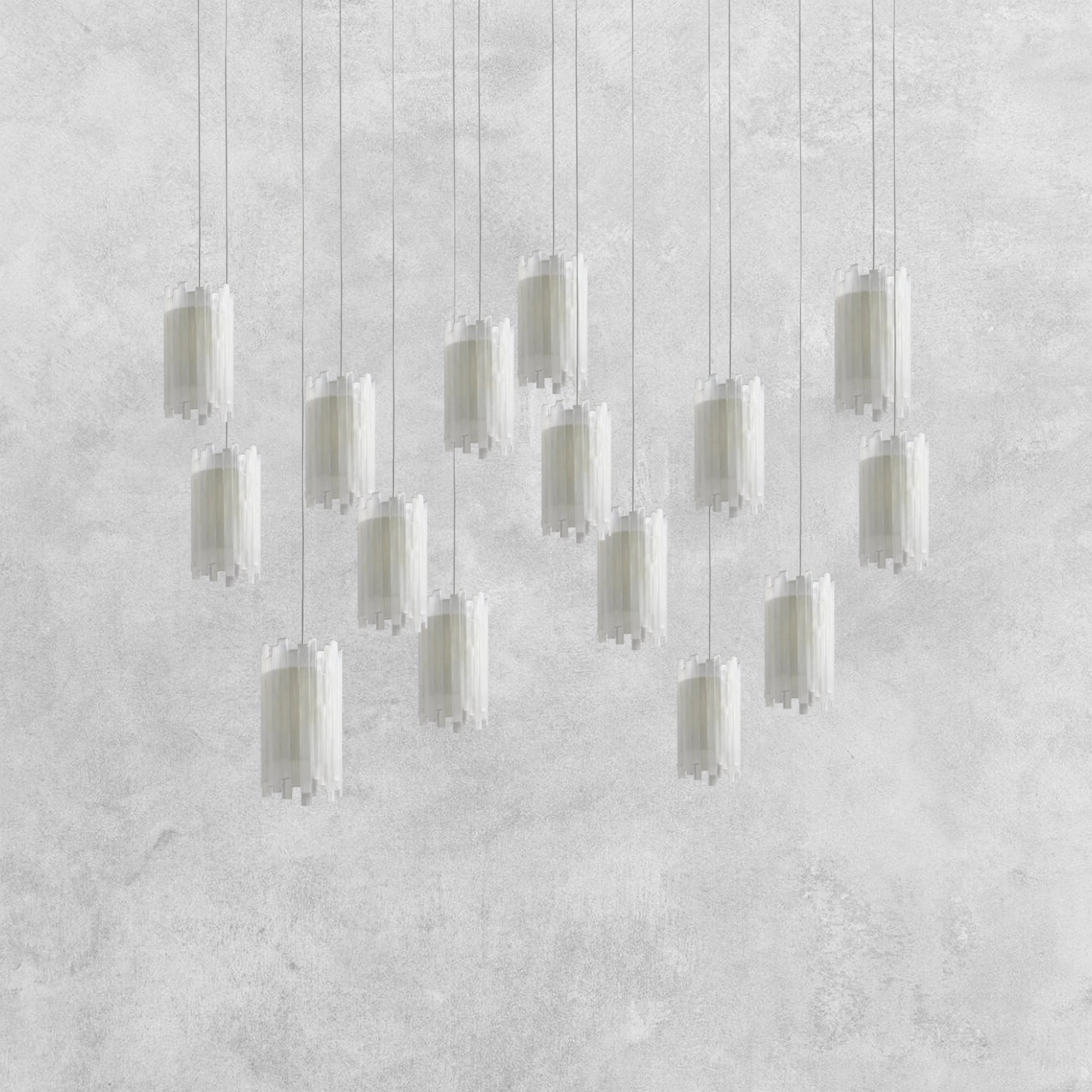 Gianna Rectangular Chandelier 15/30 Light