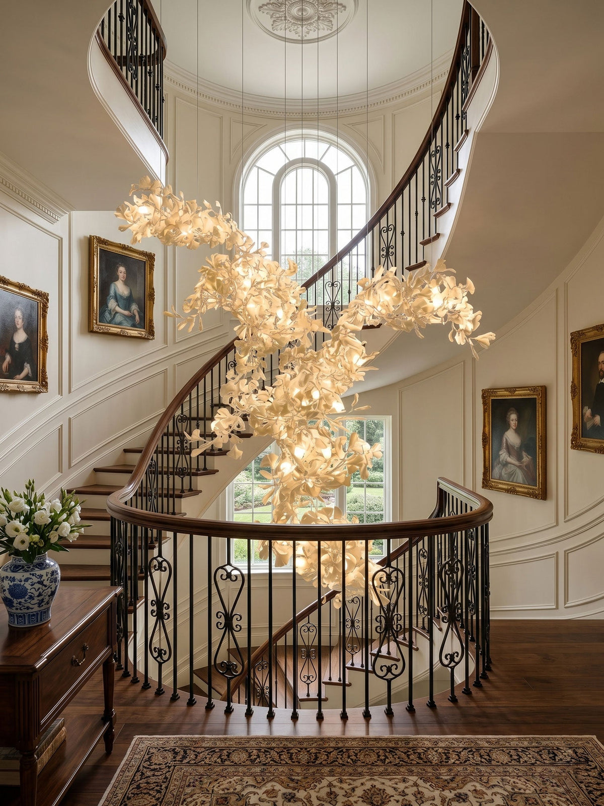 Gingko Combination Chandelier - Trivellolab