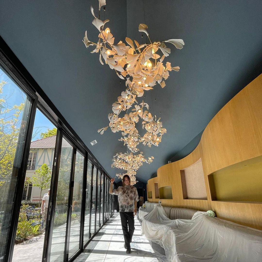 Gingko Combination Chandelier - Trivellolab