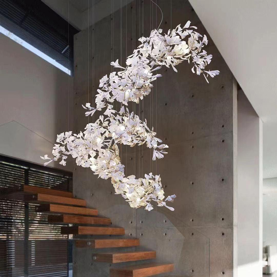 Gingko Combination Chandelier - Trivellolab