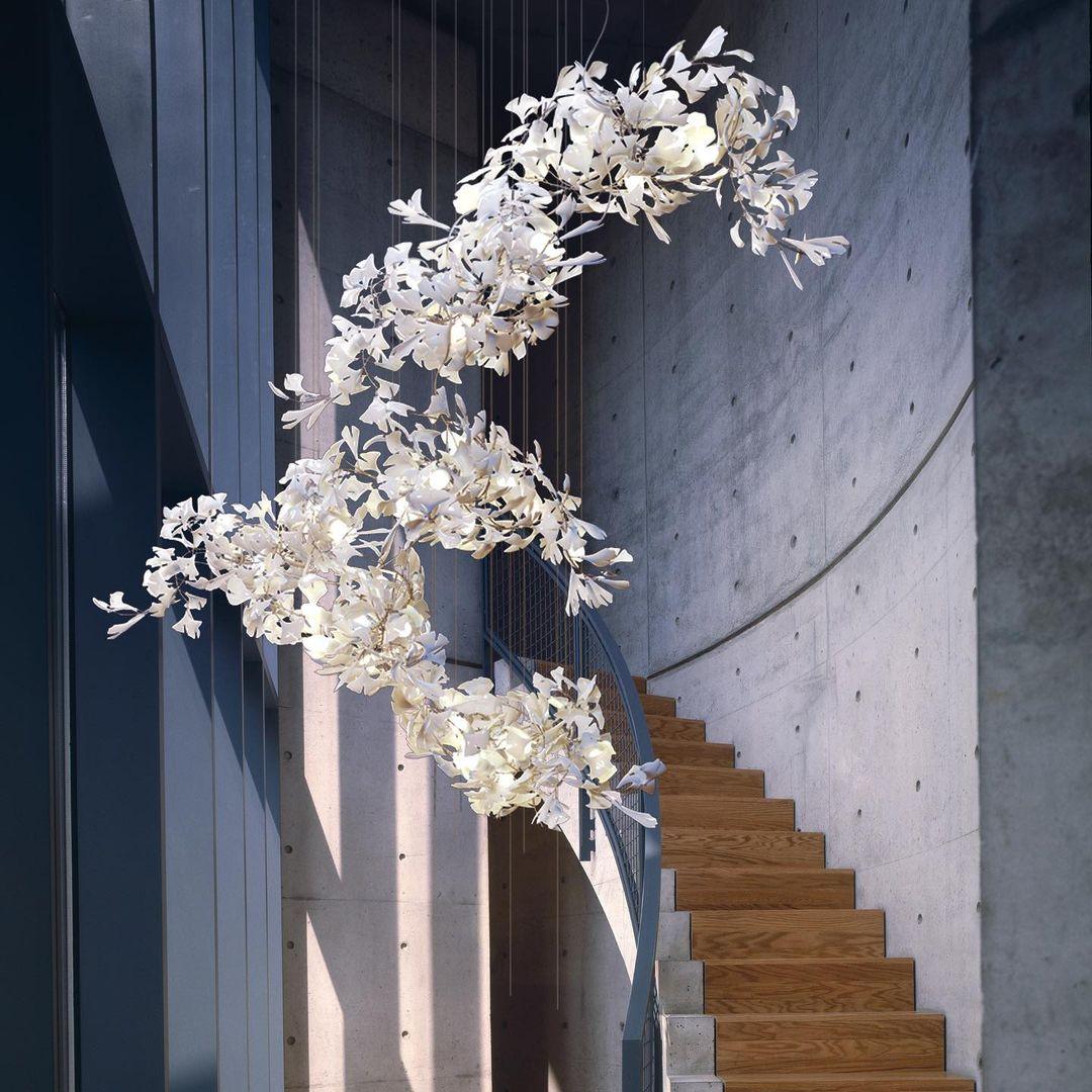 Gingko Combination Chandelier - Trivellolab