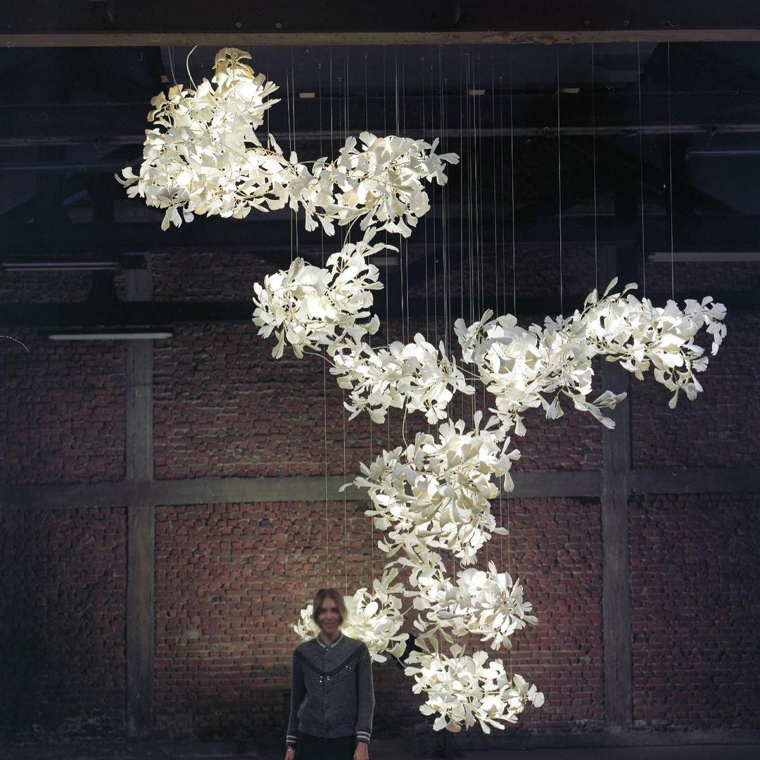 Gingko Combination Chandelier - Trivellolab