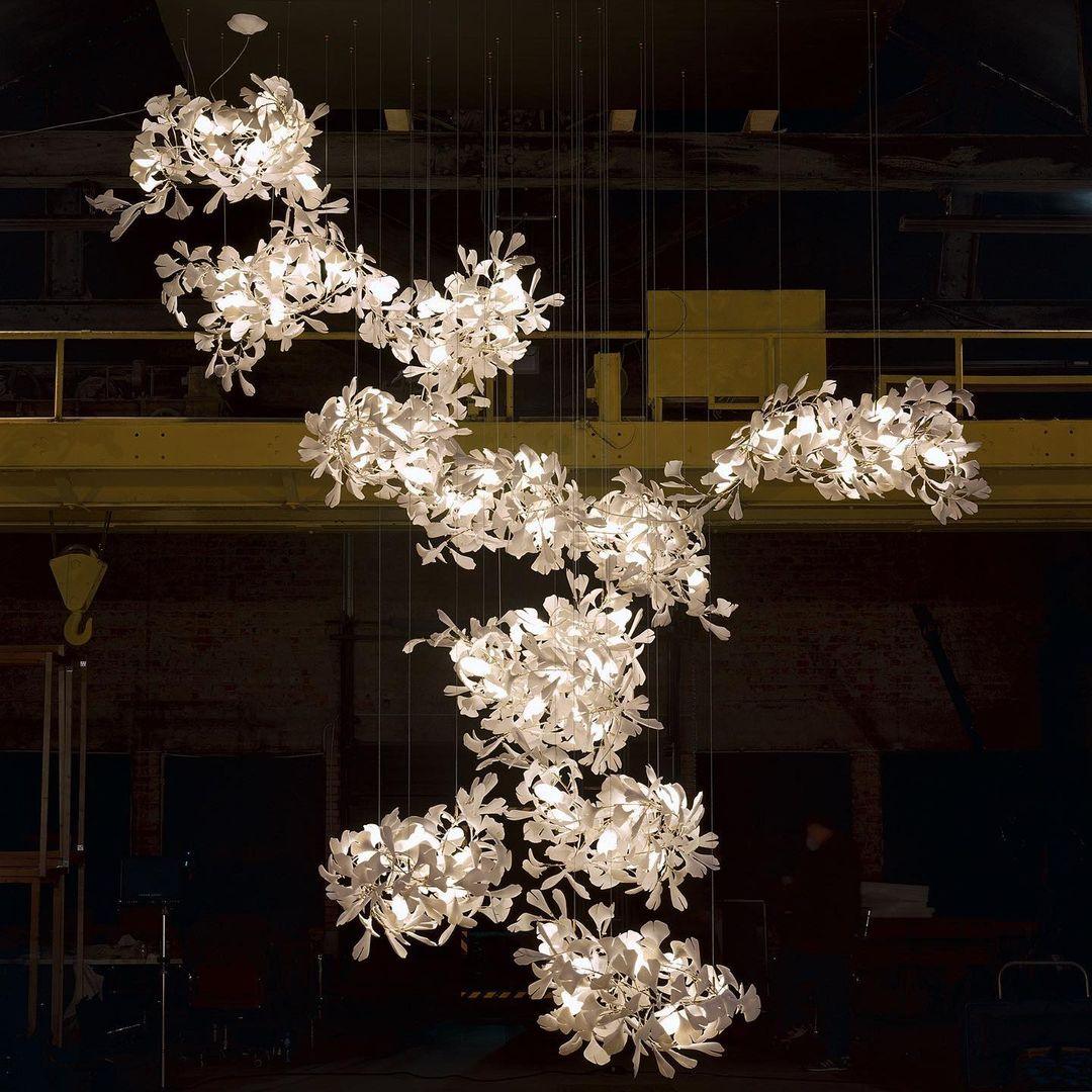 Gingko Combination Chandelier - Trivellolab