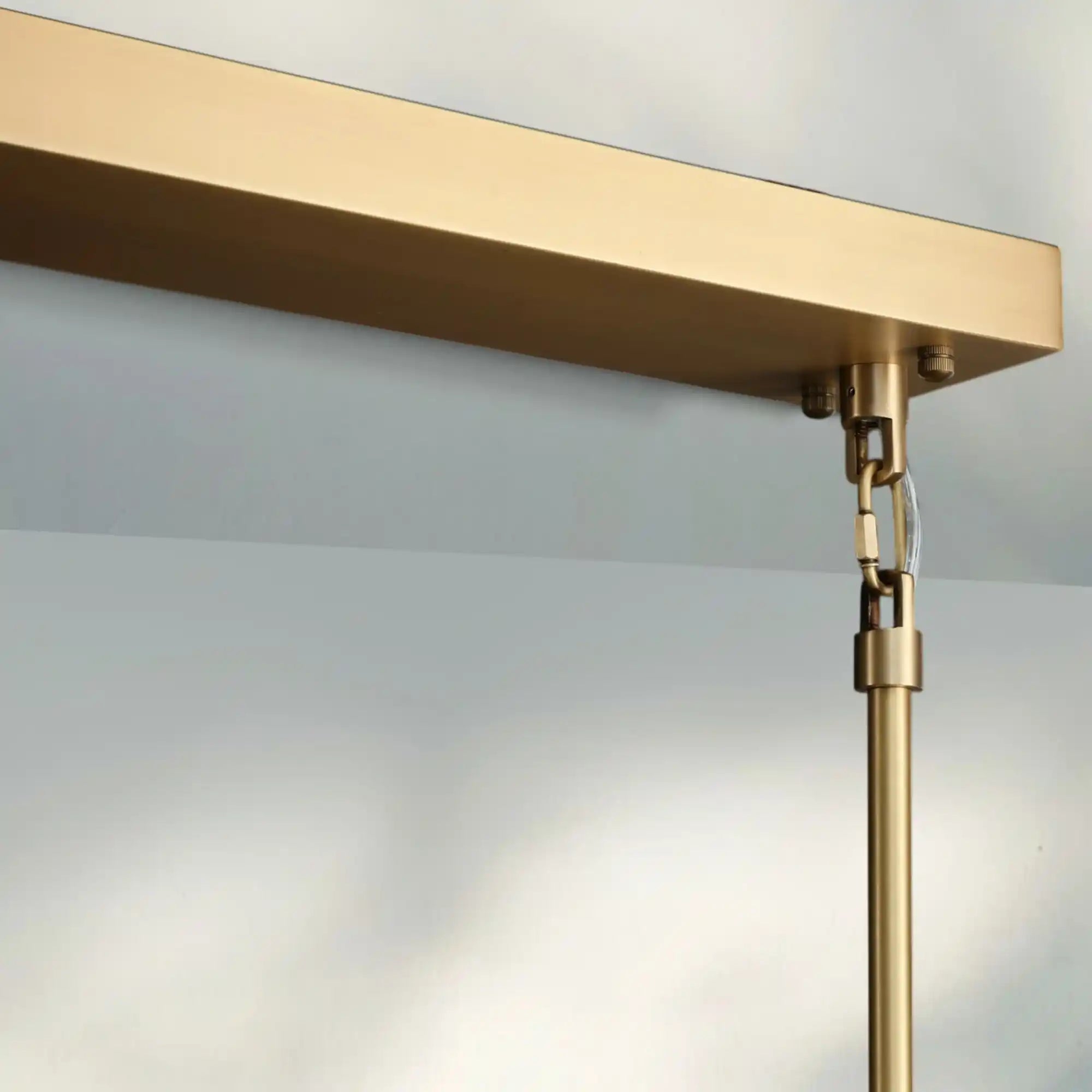 Aurelia K9 Crystal Modern Rectangular Chandelier 60"
