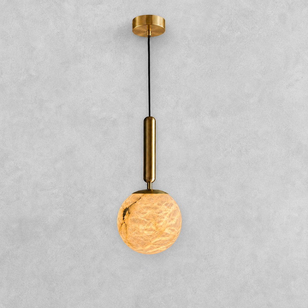 Modern Alabaster Soleva Mini Pendant