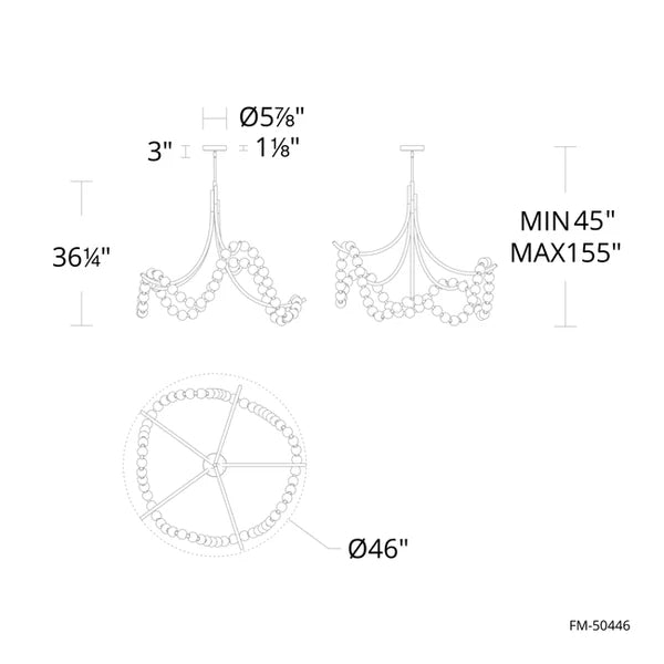 Grid Master Chandelier