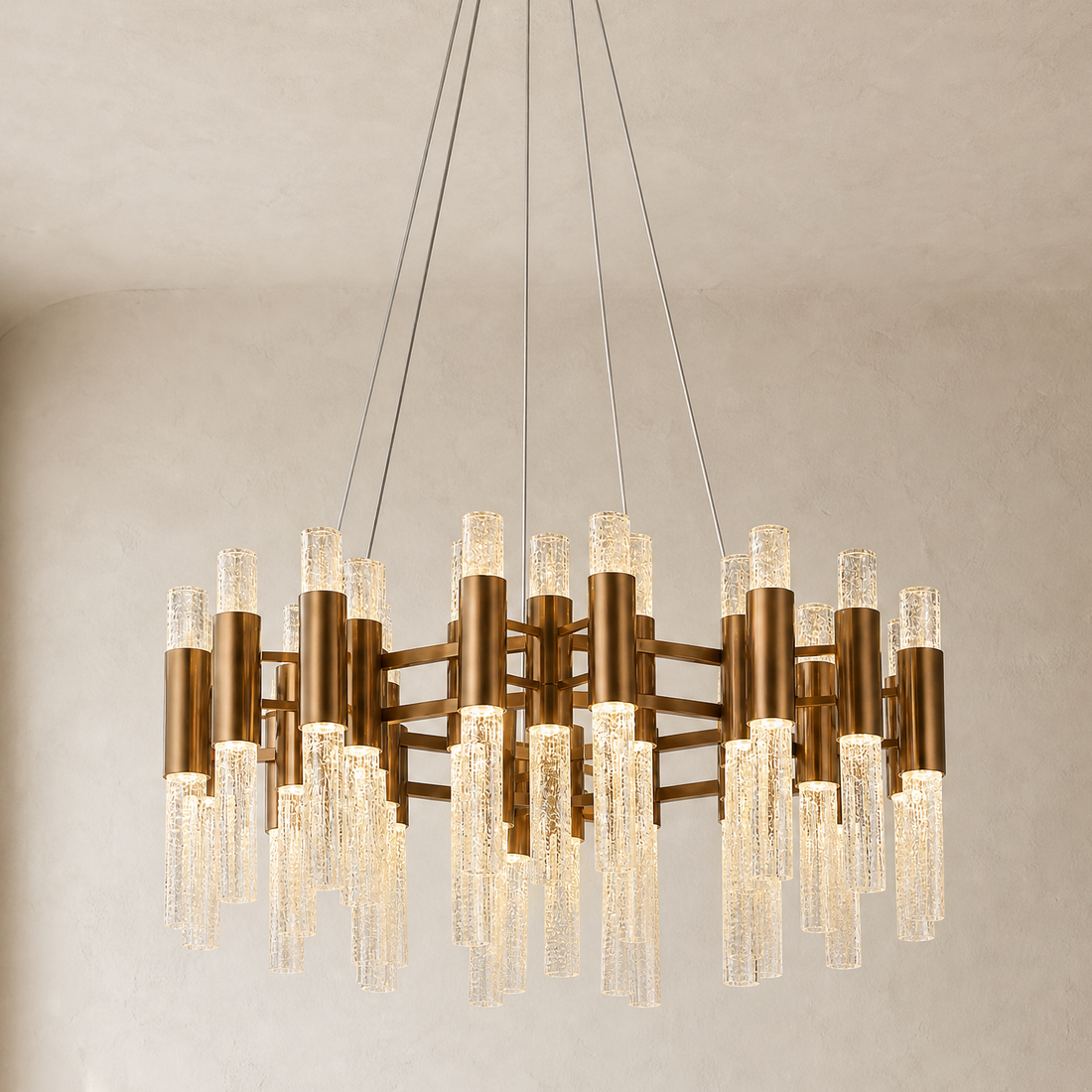 Pomello Brass Chandelier — product photo