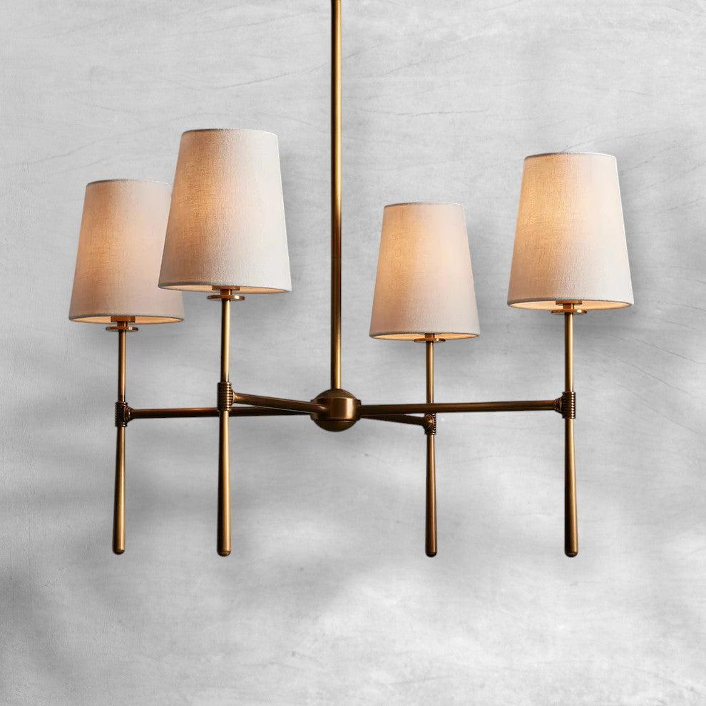Rhodes Round Chandelier 4/6 Light