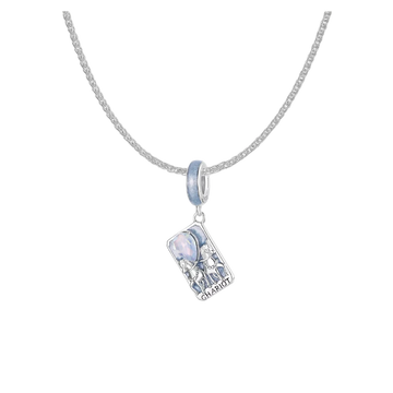 VII THE CHARIOT Tarot Card Pendant