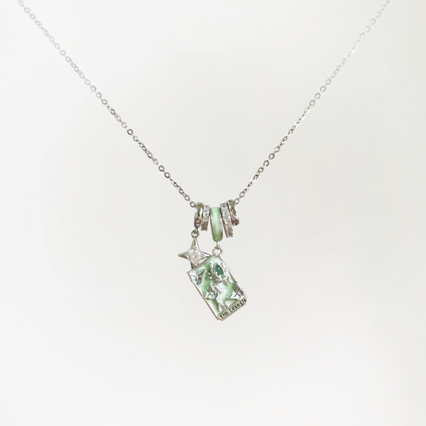 WANDS Tarot Card Pendant