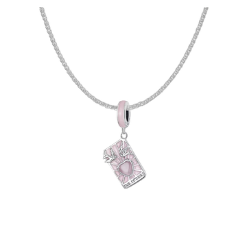 VI THE LOVERS Tarot Card Pendant
