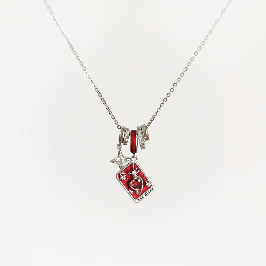 SWORDS Tarot Card Pendant