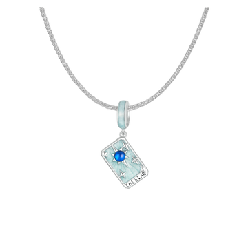 XVII THE STAR Tarot Card Pendant