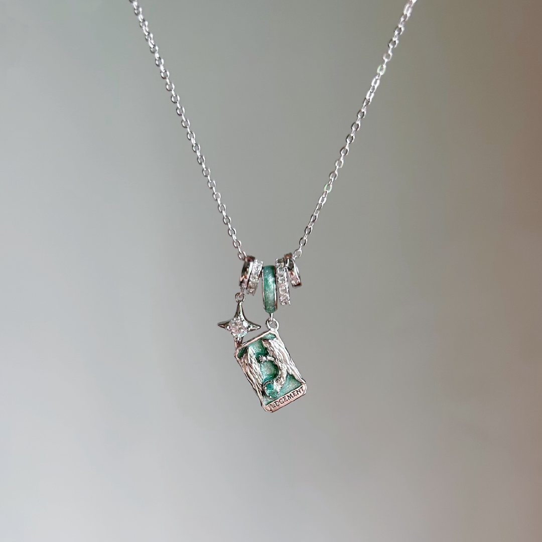 XX JUDGEMENT Tarot Card Pendant