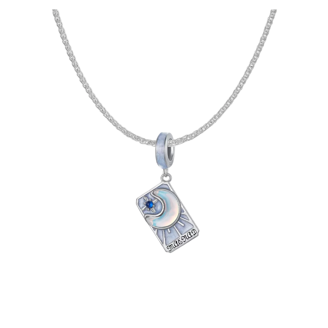 II THE HIGH PRIESTESS Tarot Card Pendant