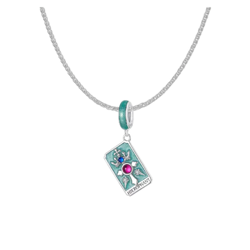 V THE HIEROPHANT Tarot Card Pendant