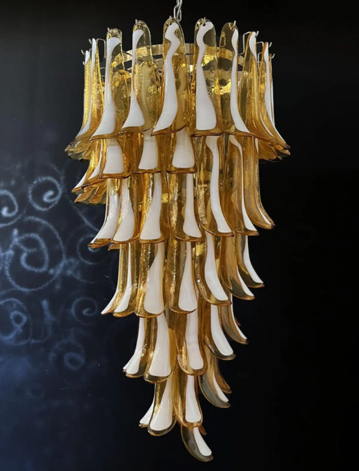 Murano Glass Chandelier – Caramel