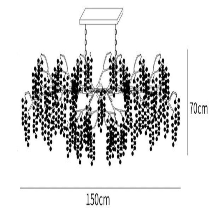 TLL Shiro Crystal Chandelier