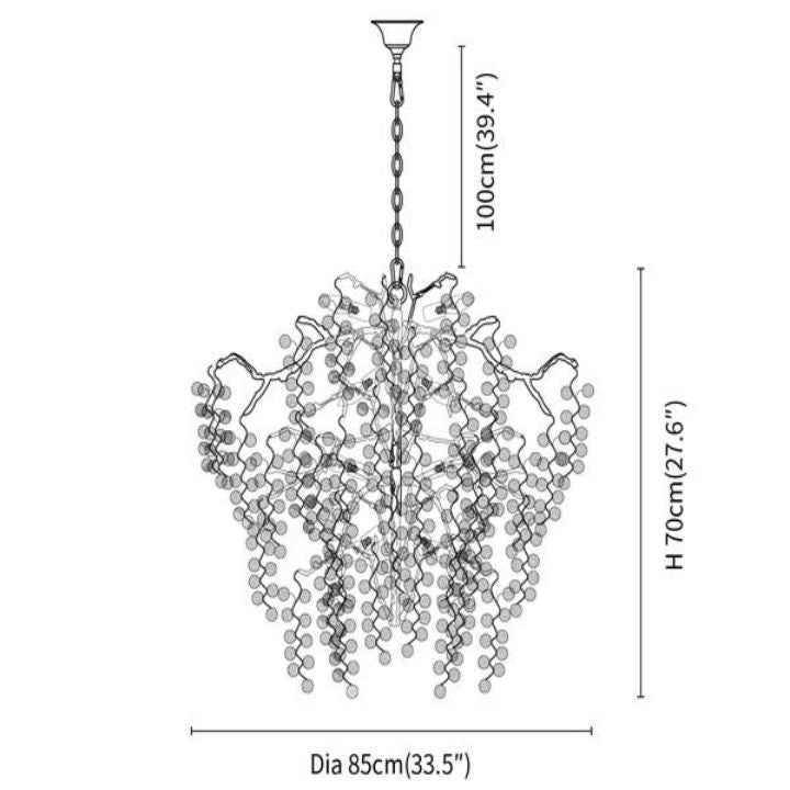 TLL Shiro Crystal Chandelier