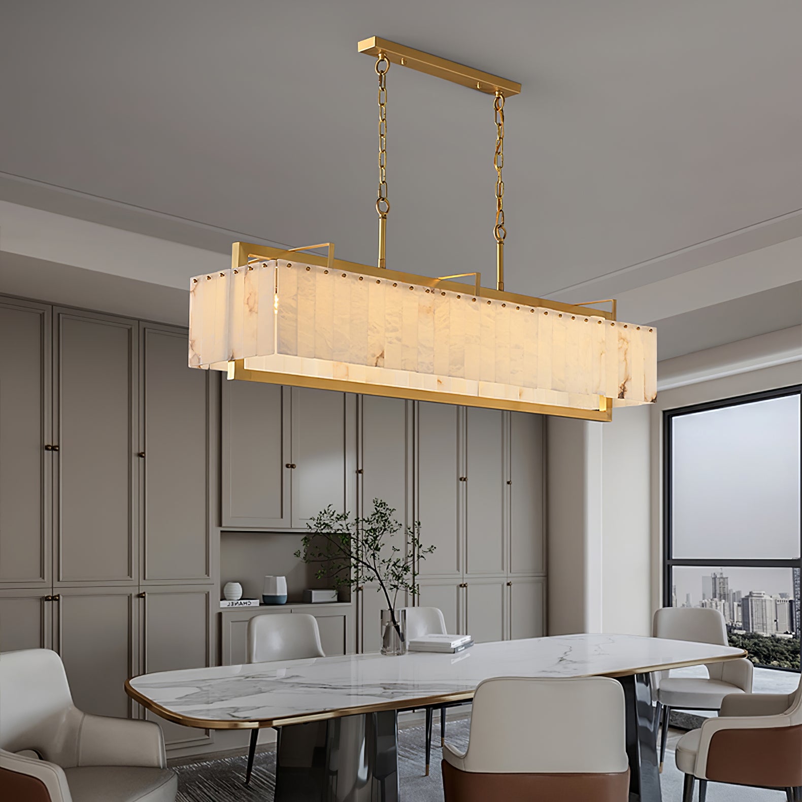 Solstice Bar Chandelier - Yovalighting