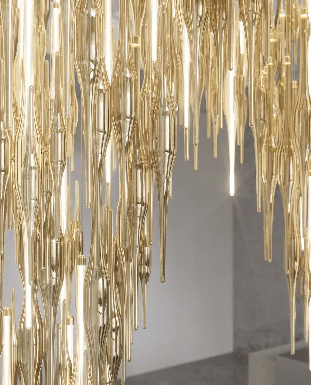 Vitara Glass Drop Customize Chandelier - Trivellolab
