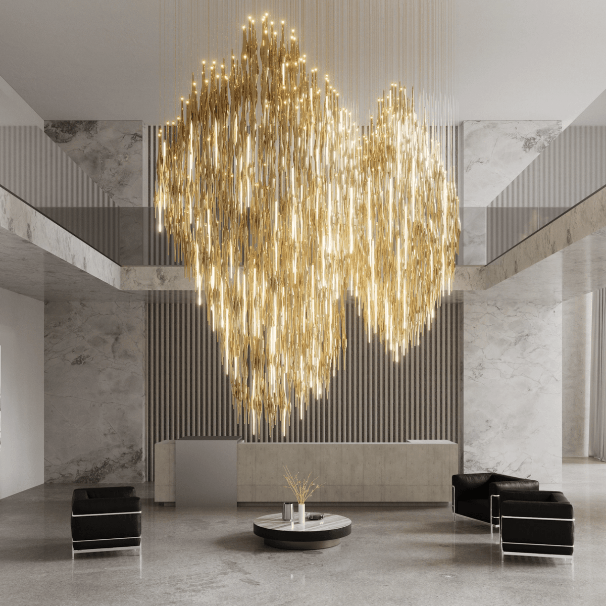 Vitara Glass Drop Customize Chandelier - Trivellolab