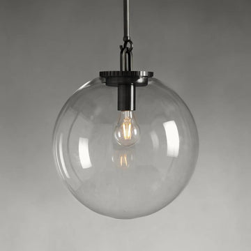 Langford Globe Pendant with Rod