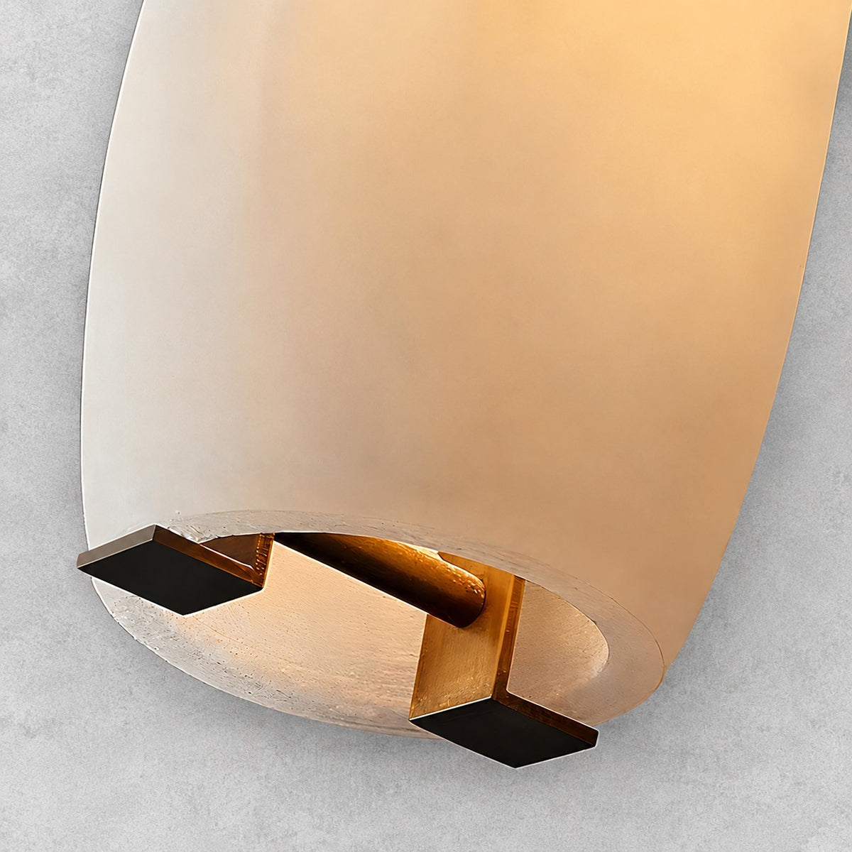 Alabaster Flute Pendant Light