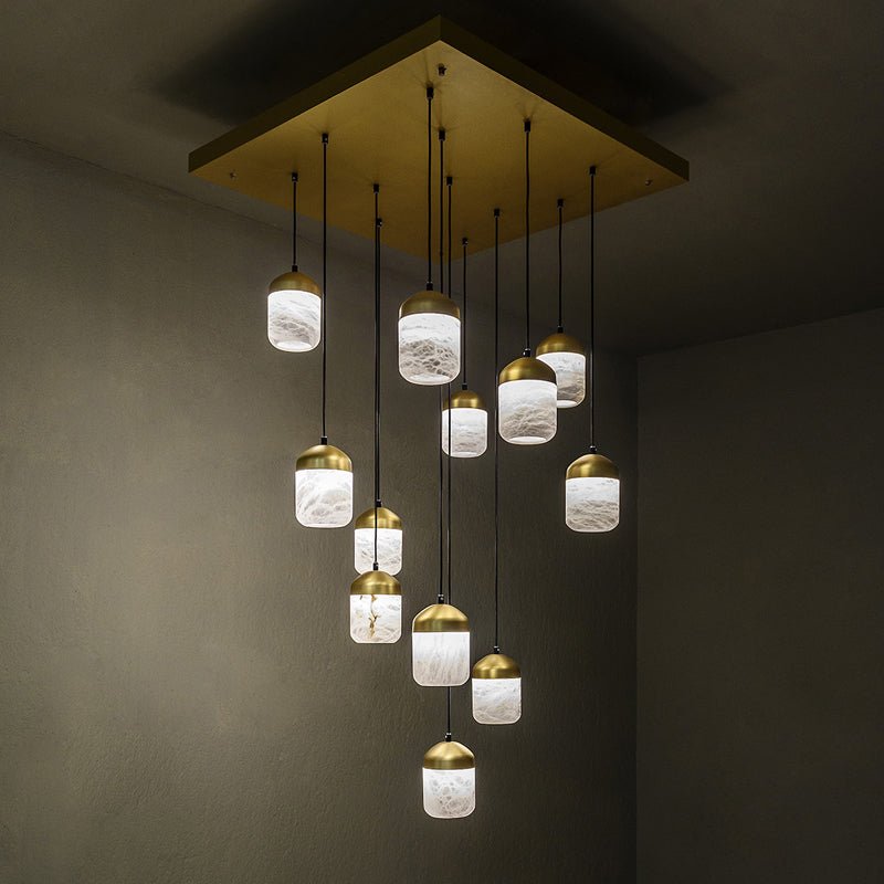 Alabaster Staircases Chandelier - Trivellolab