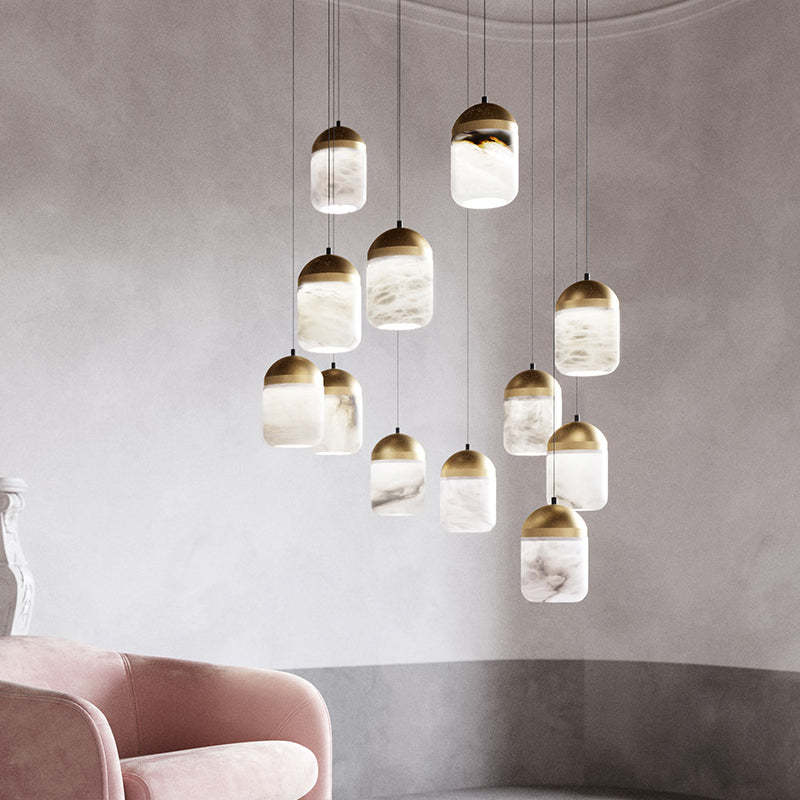 Alabaster Staircases Chandelier - Trivellolab