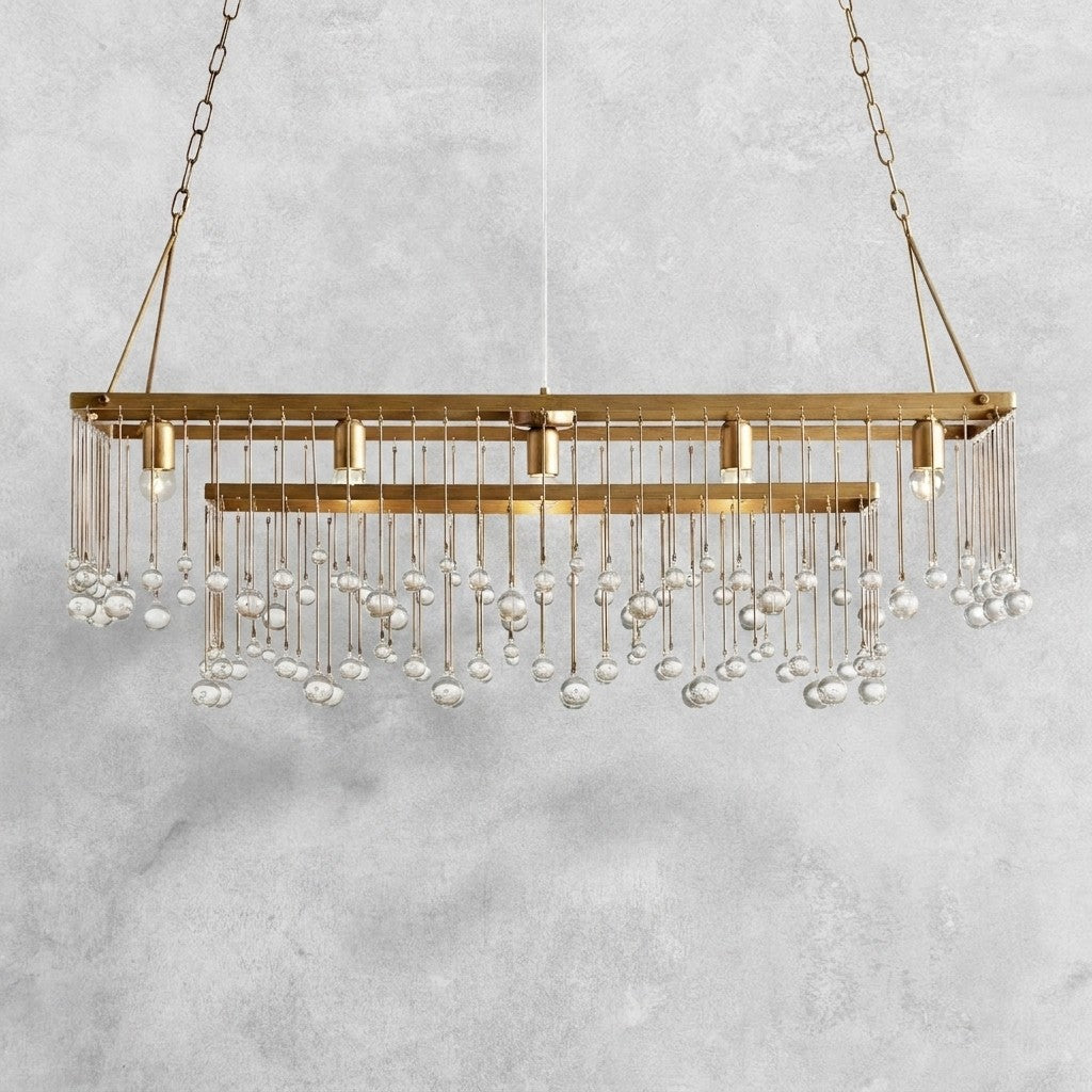 Everly Rectangular Chandelier 47''60''
