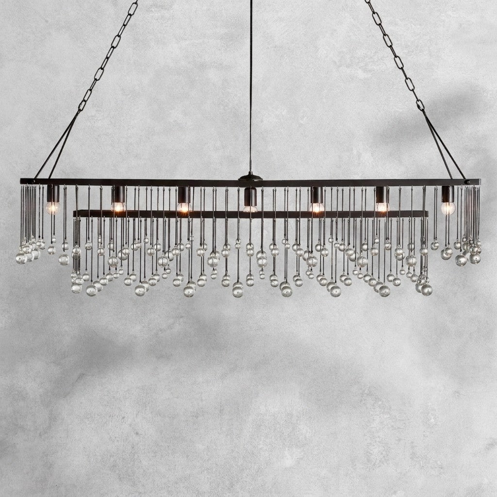 Everly Rectangular Chandelier 47''60''