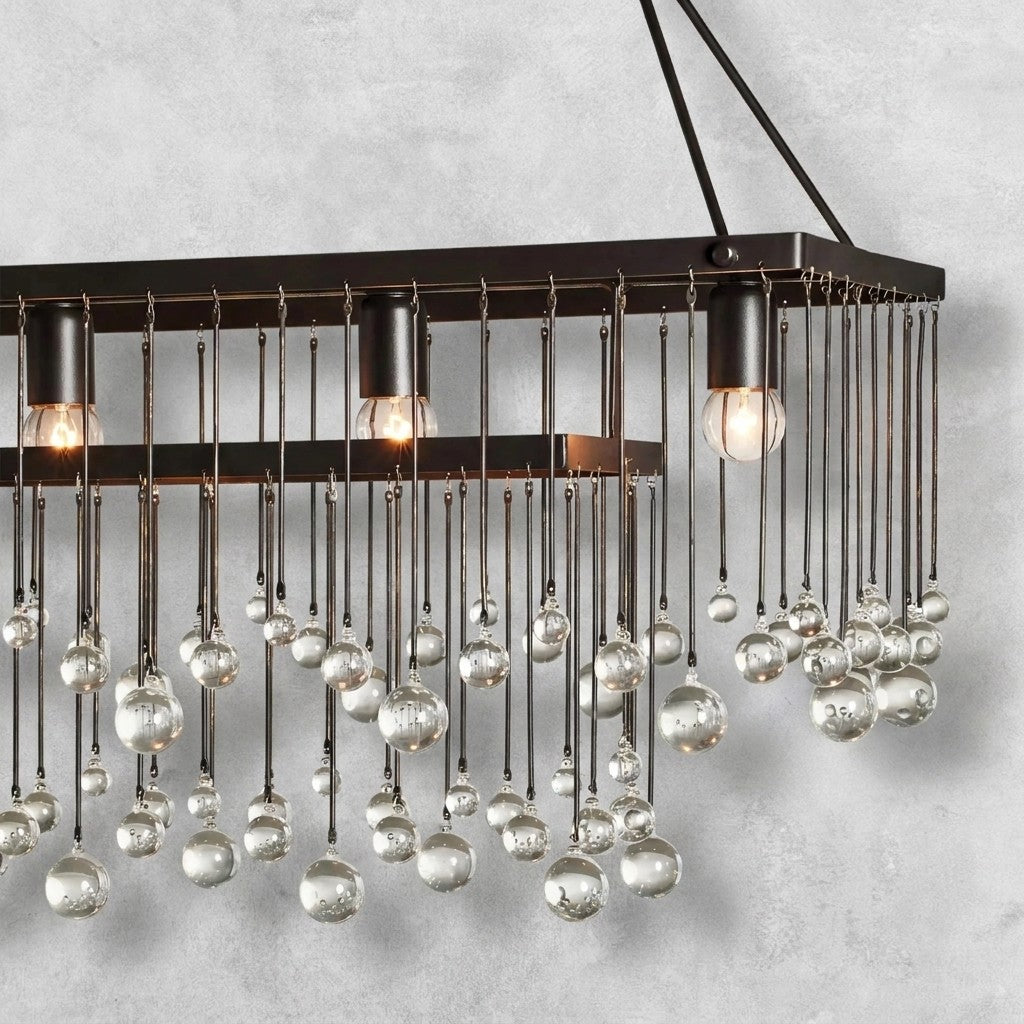 Everly Rectangular Chandelier 47''60''