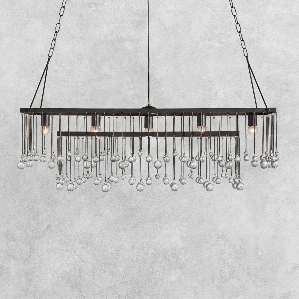 Aubrey Rectangular Chandelier 47''60''