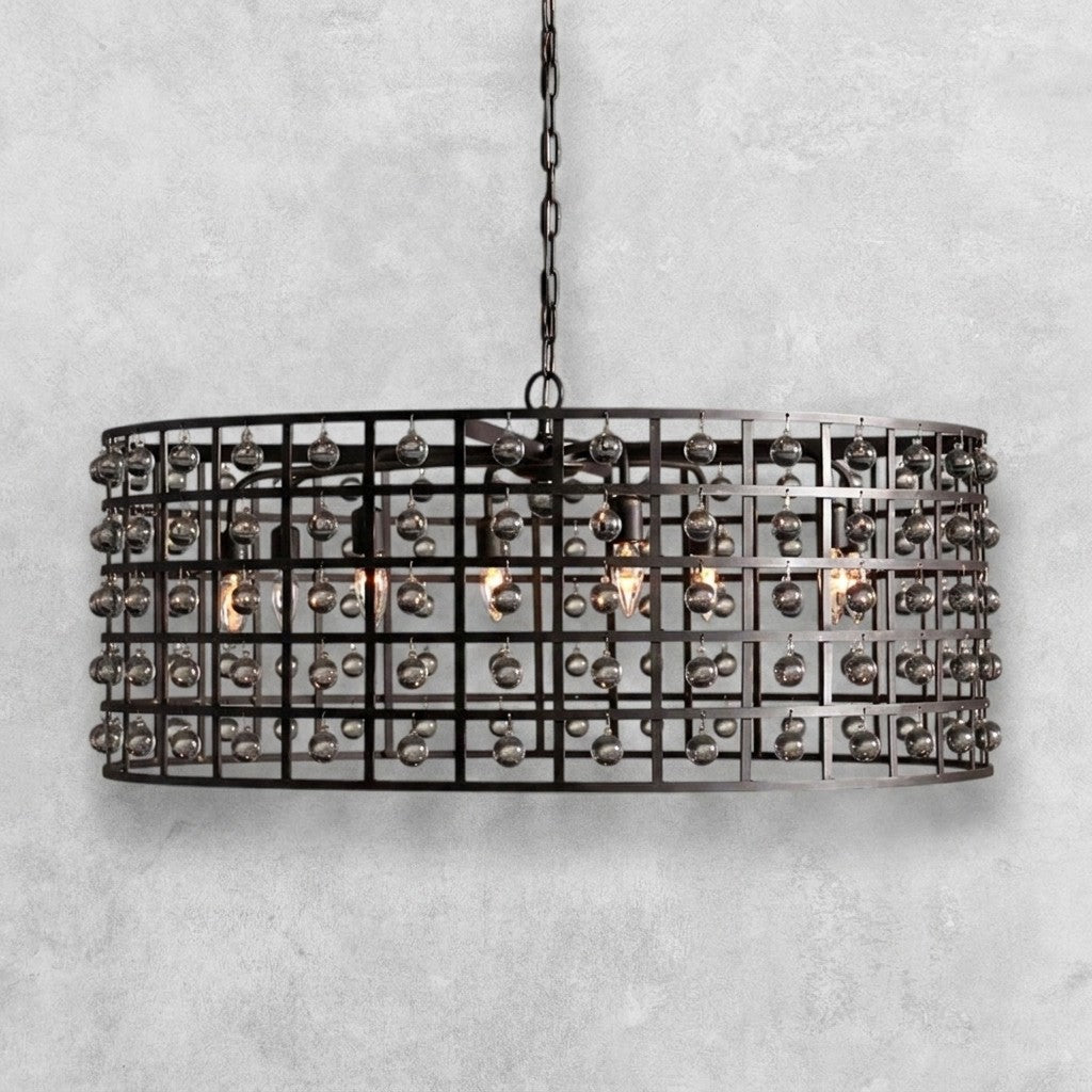 Aubrey Round Chandelier 6/8/12 Light