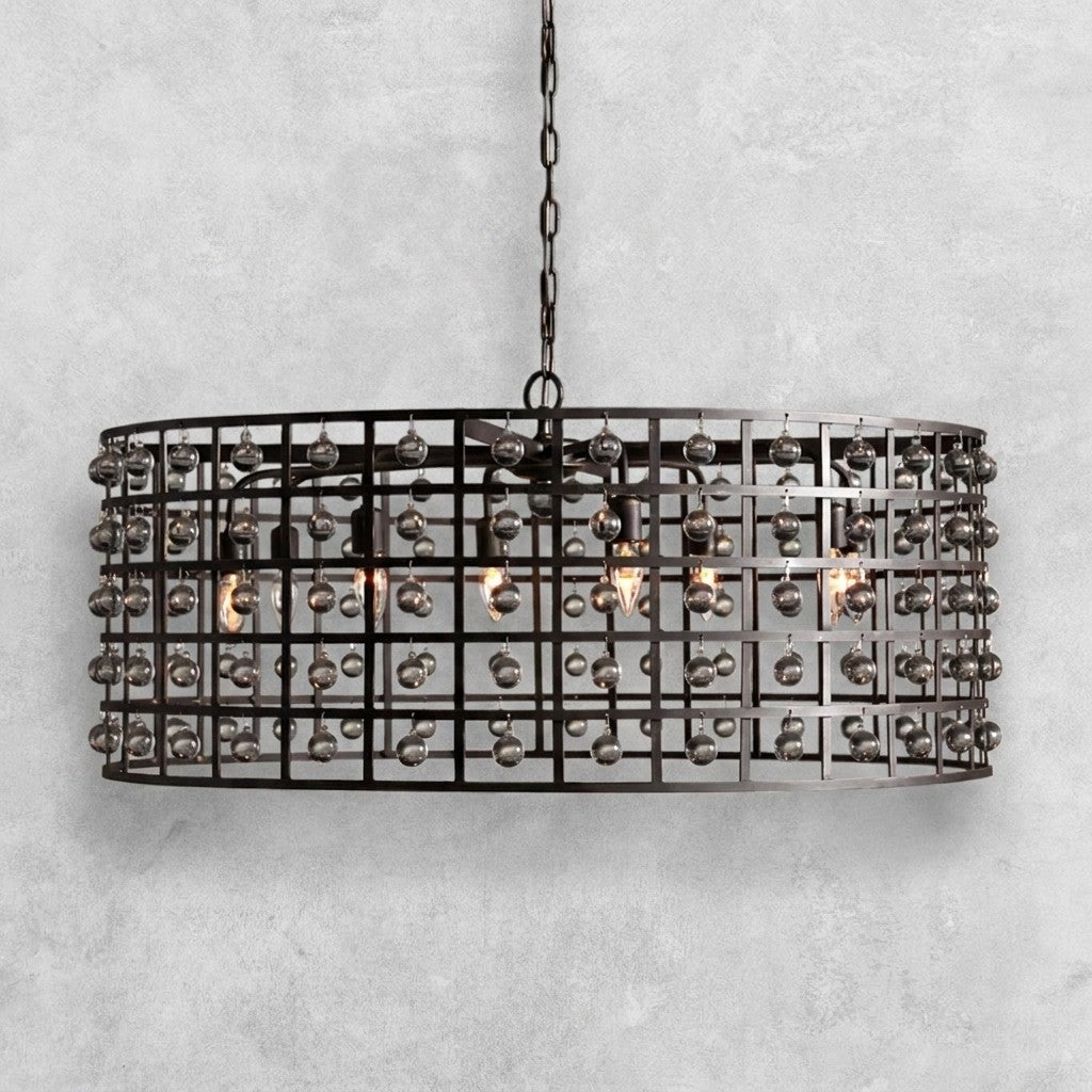 Aubrey Round Chandelier 6/8/12 Light