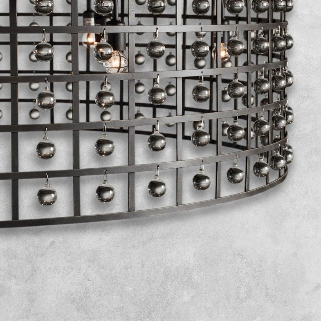 Aubrey Round Chandelier 6/8/12 Light