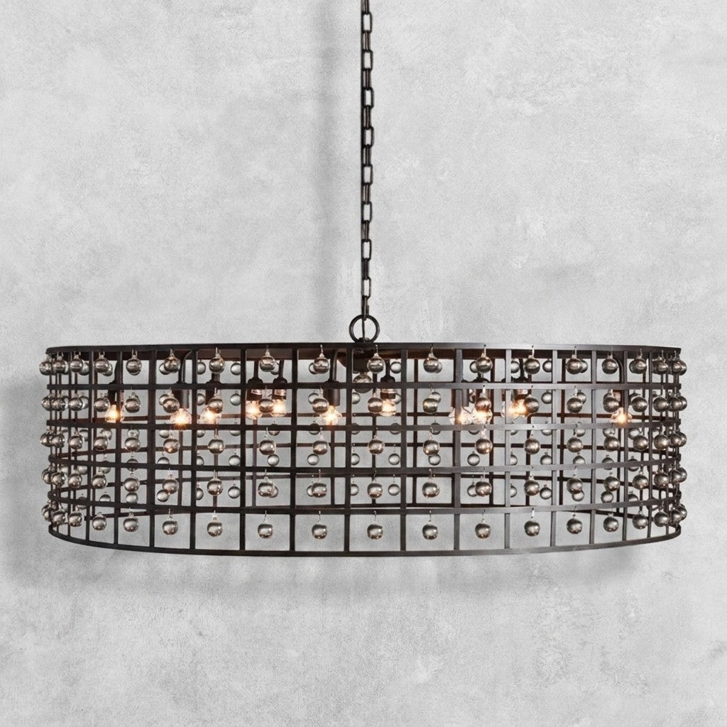 Aubrey Round Chandelier 6/8/12 Light